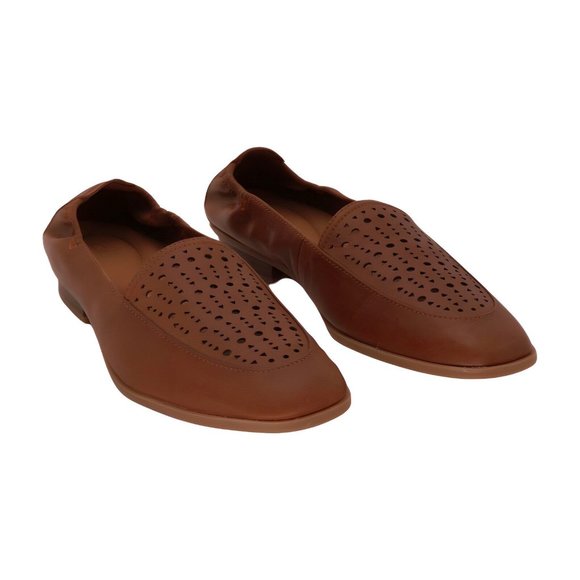 Clarks Tan Sarafyna Sky Leather Loafers Womens Shoes, Tan Leather, Size 8.5 M - Picture 1 of 5